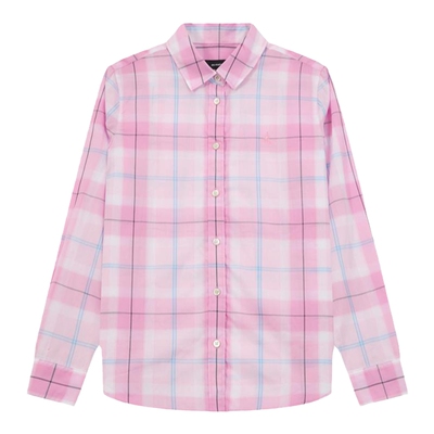 BEANPOLE滨波纯棉休闲格纹衬衫