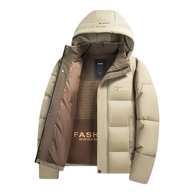 【反季特惠】石墨烯冬季外套男士加厚保暖面包服时尚休闲黑金棉服