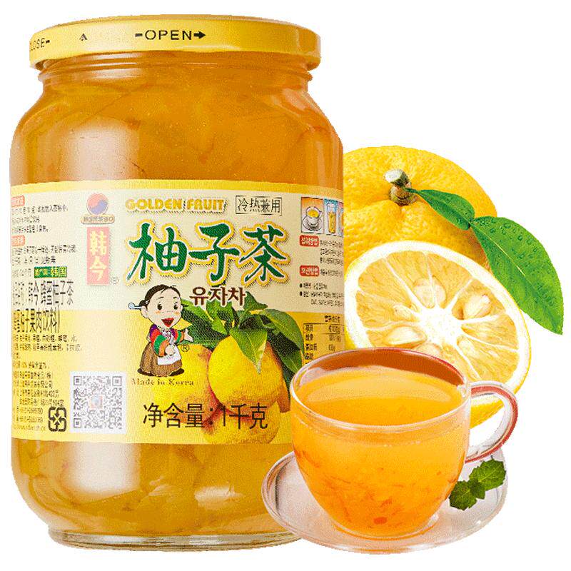 韩今直降进口冲饮水果大瓶装果酱