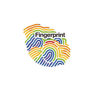 浮生个性指纹解锁趣味车贴汽车门把手贴创意警示贴车拉手装饰贴纸