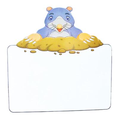 打地鼠识字卡片双面可擦写