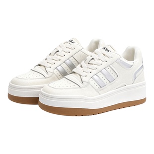 星期六6CM内增高小白鞋女百搭显瘦运动休闲增高女鞋隐形厚底板鞋