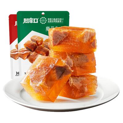 周家口熟食真空魔芋牛肉素爆肚