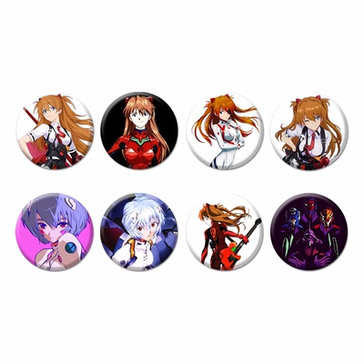 绫波丽徽章明日香胸针挂件盲盒