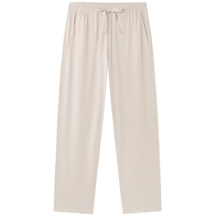 全棉时代女士睡裤2025年秋季新款水光棉家居长裤裤子长裤居家裤