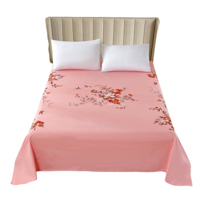 上海民光品牌老式双人被单燕双飞