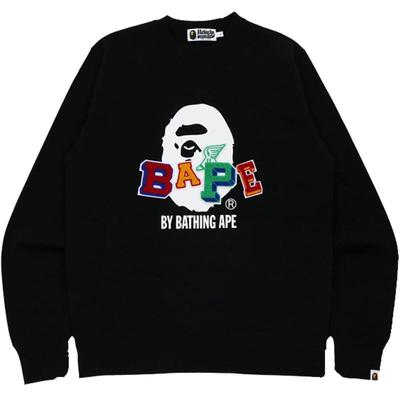 bape旗舰店秋冬圆领卫衣