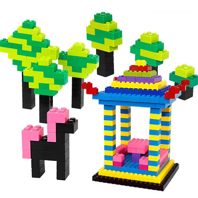 100片小颗粒散装高砖积木