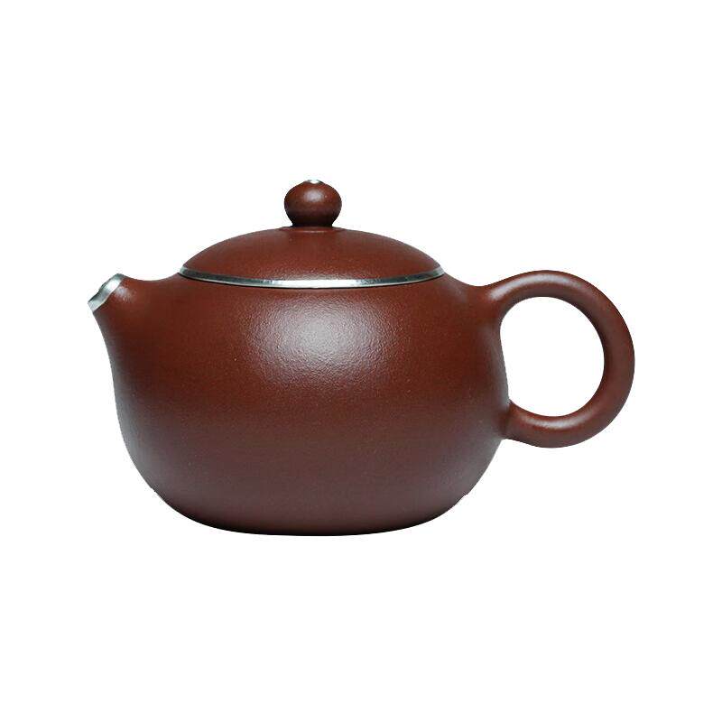 金镶玉紫砂西施壶手工泡茶壶