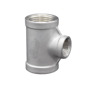 304不锈钢变径三通/大小头转换/异径三通/螺纹内丝牙阀门丝扣配件