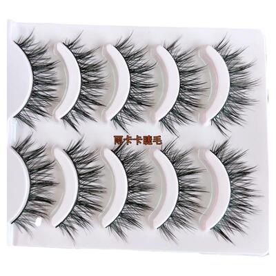 雨卡卡022浓密夸张欧美假睫毛芭比漫画恶魔自然眼睫毛泰妆一片式