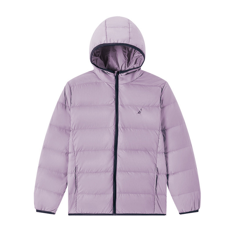 NAUTICA/诺帝卡童装男童女童轻薄羽绒服秋冬季儿童泡芙白鸭绒外套