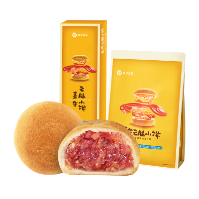 嘉华云腿小饼云南特产宣威火腿酥