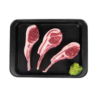 宁鑫盐池滩羊原切战斧法式羊排小切2斤新鲜屠宰烧烤食材宁夏羊肉