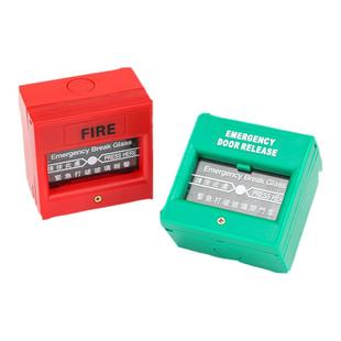奎神电力 消防报警86型门禁紧急开门按钮紧急打破玻璃开门应急