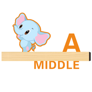 幼儿园可爱班牌卡通门牌定制托班教室名称牌艺术培训学校班级标识