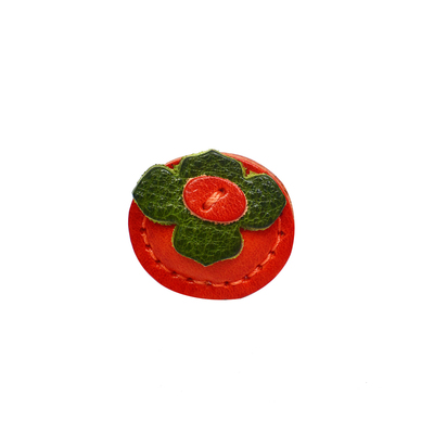 洋芋百搭头层牛皮百搭通用包扣