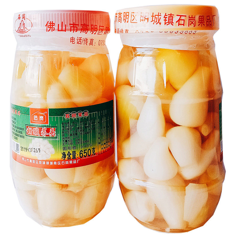 瓶装酸甜爽口新鲜腌制茭头