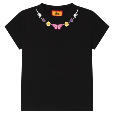 AFGKxTombonia珍珠项链短袖