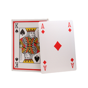 超大扑克牌成人闲时聚会桌游斗地主搞怪巨型创意大字牌特大号纸牌