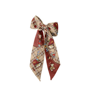 奥松原创苹果小马新年礼物文创系脖长条颈饰绑包发带丝巾伴手定制