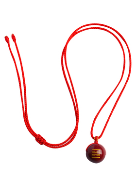 五行缺火补火的饰品离卦属火朱砂吊坠离为火卦喜火丙火丁火挂件