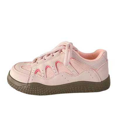 路十三小众学院风鞋子女款2025新款德训板鞋百搭学生爆款小白鞋女