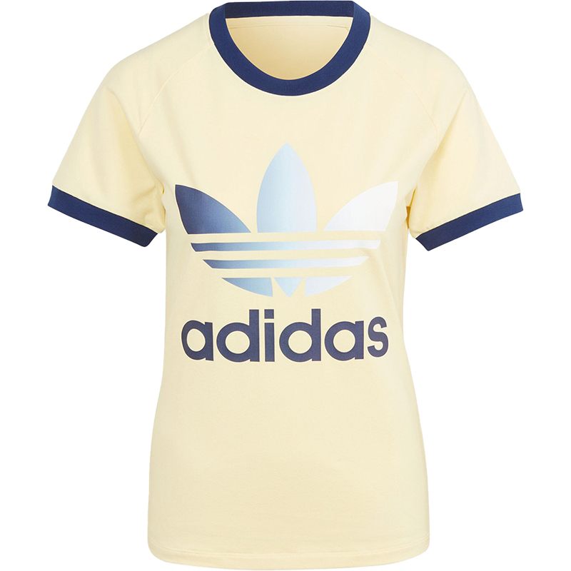 Adidas/阿迪达斯正品GRADIENT CALI T女士修身短袖T恤IR6036