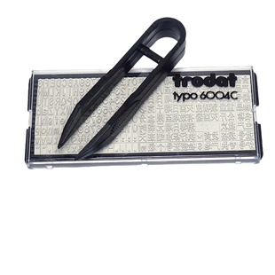 卓达活字组合印章diy字母数字可调节3 4 5mm小号生产日期印章手账