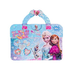 女孩美妆手提安静包公主换装美甲手工DIY贴纸益智打发时间小玩具