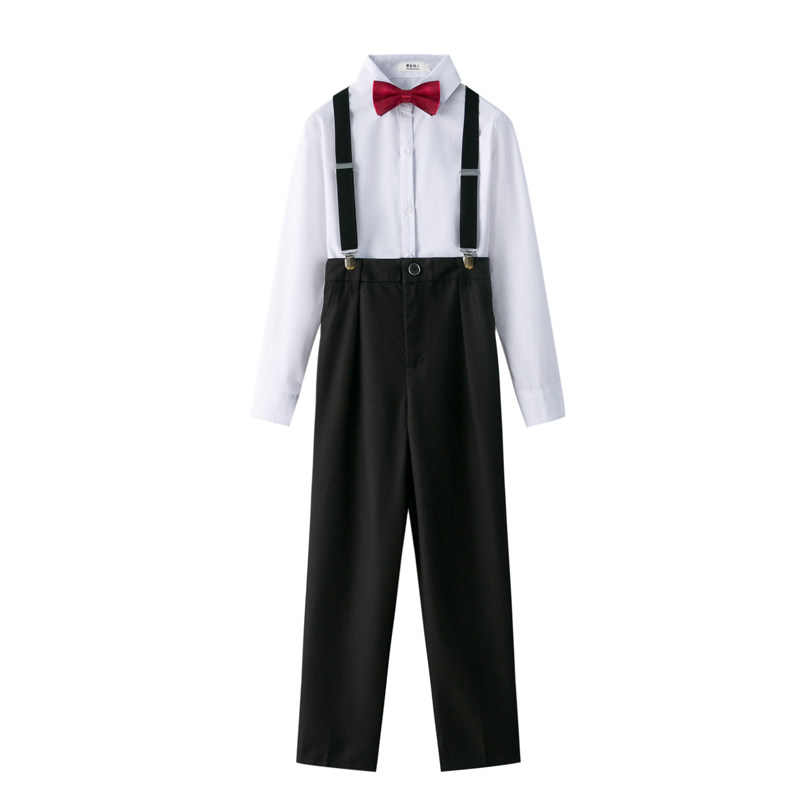 大合唱团小学生白衬衫儿童演出服