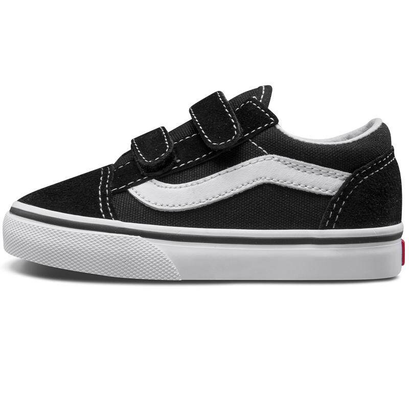 vans小童经典款魔术贴帆布鞋官方