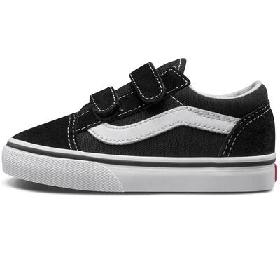 vans小童经典款魔术贴帆布鞋官方