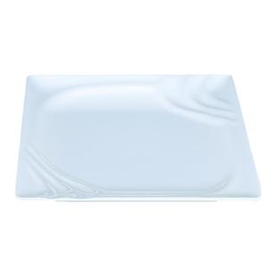 A8密胺四方形盖浇饭盘子商用餐具仿瓷火锅饭店配菜盘子餐厅炒菜盘