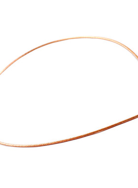 原创s925纯银螺旋纹女项链项圈