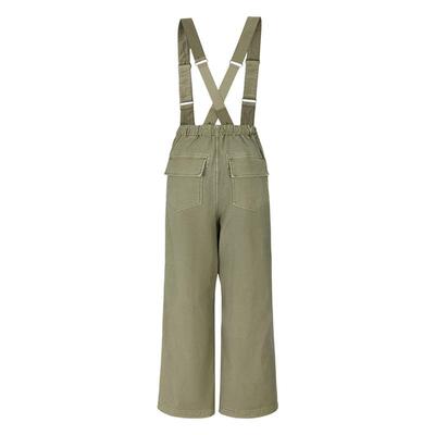 MOUSSY 2026春季新品日系慵懒工装风休闲阔腿背带裤028ISB31-1006