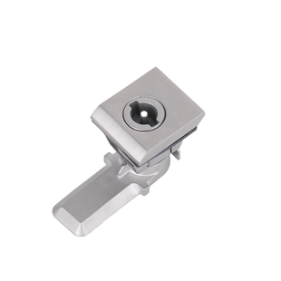 威图柜锁MS813一字不锈钢转舌锁AE箱压缩式XAS41配电箱小四方角锁