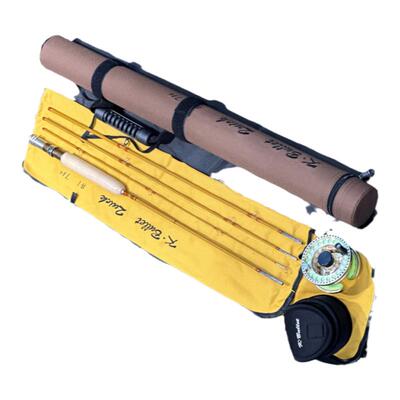 日本KENCUBE飞钓竿渔具套装