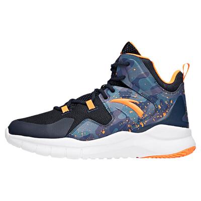 安踏男童篮球鞋中大童高帮运动鞋