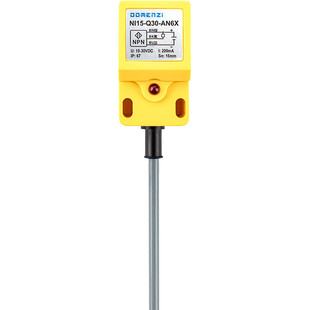 NI15-Q30-AN6X方形金属pnp电感式接近开关三线npn常开传感器24v