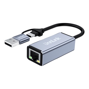 优联typec/usb转网口网线转换器rj45连接头3.0千兆网络网卡宽带转换器适用switch笔记本平板电脑手机