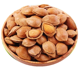 新疆特产小白杏杏核坚果新货开口杏仁轮台小白杏核奶香味500g特产