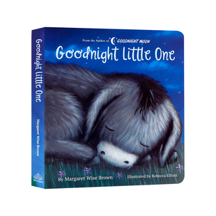 英文原版Goodnight Little One 晚安，小家伙 幼儿温馨家庭亲子共读睡前故事书 儿童英语启蒙早教绘本纸板书goodnight moon同作者