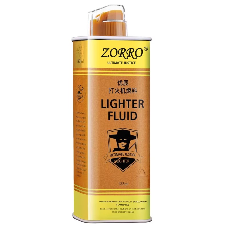 zorro佐罗正品清香型打火机煤油通用火机燃油专用火机油火石配件