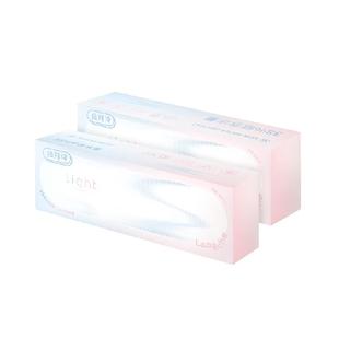 拉拜诗light38%含水水凝胶透明隐形眼镜日抛