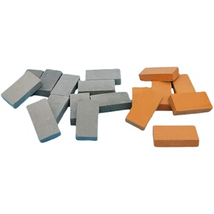 迷你小砖块砖头青红砖手工DIY水泥建构建筑材料定制仿真房子模型