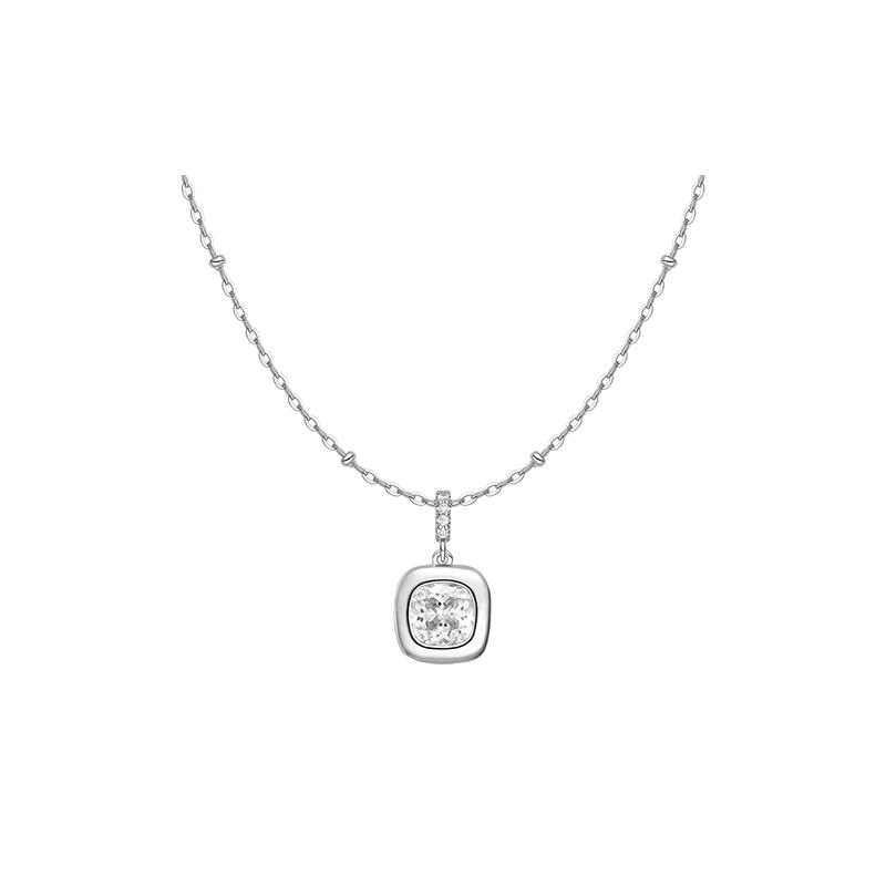 【自营】HEFANG Jewelry/何方珠宝微醺方糖项链 慵懒时髦通勤必备