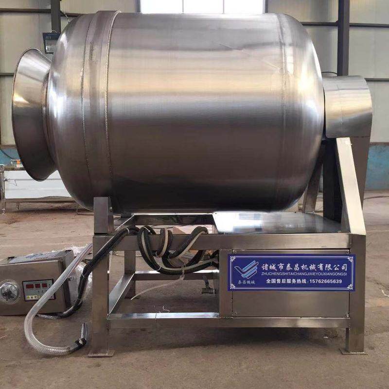 牛肉干制作设备肉制品真空滚揉机鸡柳腌制入味机器腊肉腊鸡滚揉机