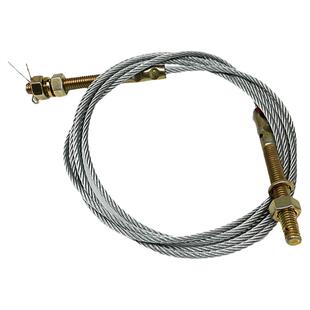 运良家电梯配件日立厅门门头重锤钢丝绳坠陀绳M8绳头吊坠钢丝绳