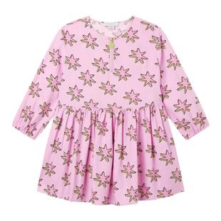 3z现货Stella童装24秋冬华丽公主风女童刺绣薄纱连衣裙节日庆典